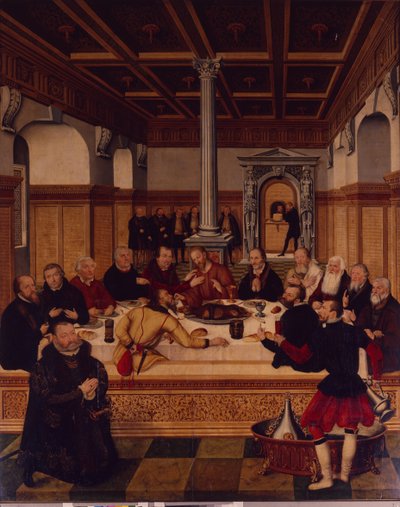 The Last Supper by Lucas Cranach the Elder